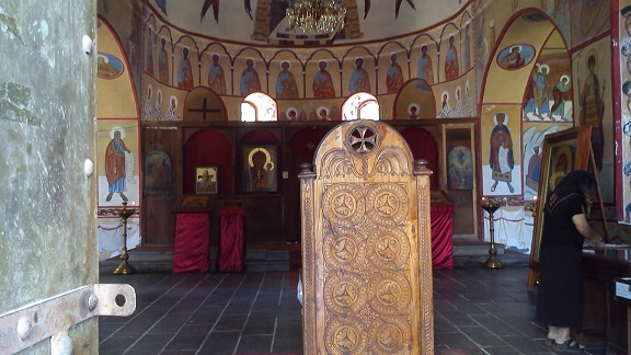  День в грузинской церкви, в Азербайджане