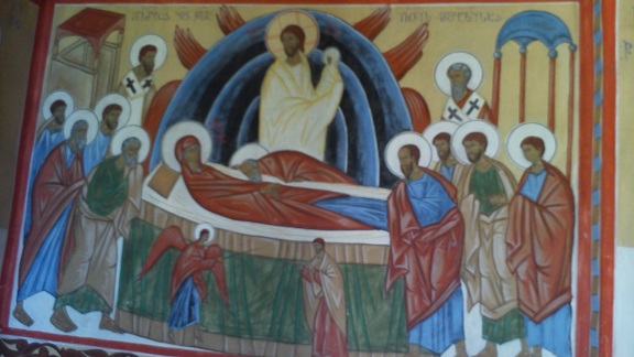  День в грузинской церкви, в Азербайджане