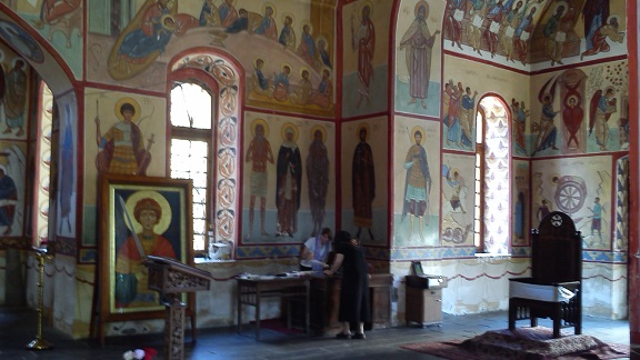  День в грузинской церкви, в Азербайджане