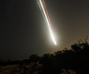 Над США сгорел метеор Над США сгорел метеор