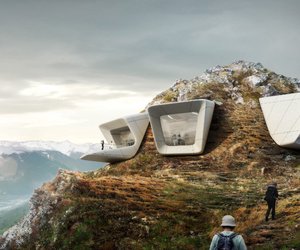The museum carved into a mountain The museum carved into a mountain