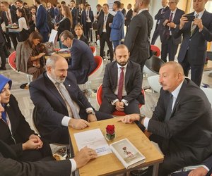 Aliyev, Erdogan and Pashinyan hold joint discussion in Prague Aliyev, Erdogan and Pashinyan hold joint discussion in Prague