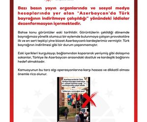 В Турции опровергли фейк о спуске турецкого флага в Азербайджане В Турции опровергли фейк о спуске турецкого флага в Азербайджане