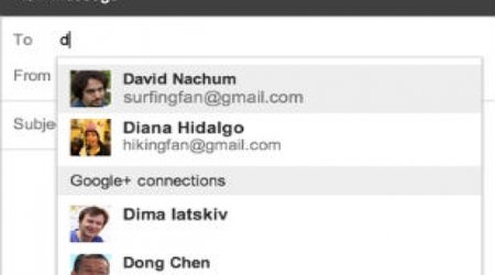 В Gmail разрешили отправлять письма на неизвестные адреса