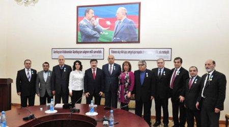 Azərbaycanın mədəniyyət xadimləri mükafatlandırıldı