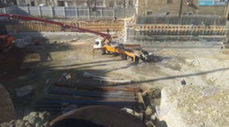Bakının mərkəzində daha bir göydələn tikilir - FOTOLAR