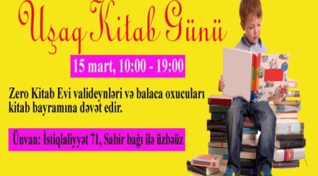 Bakıda uşaqlar üçün kitab bayramı