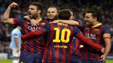 "Barselona" 7 cavabsız qolla qalib gəldi