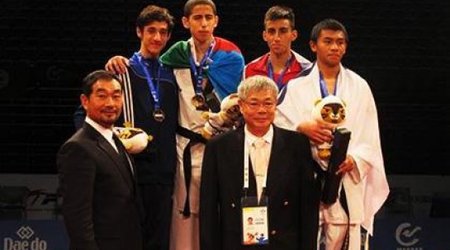 Taekvondoçumuz dünya çempionatında qızıl medal qazandı