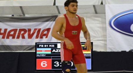 Azərbaycan güləşçisi Avropa çempionu oldu