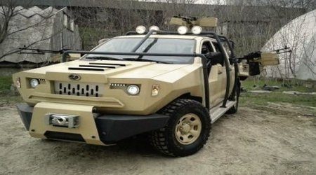 Патрульная машина «Gürzə» будет оснащаться боевым модулем