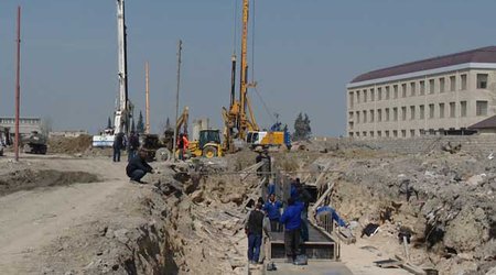 Bakı Olimpiya Stadionuna gedən tunel altı zolaqlı olacaq - FOTO