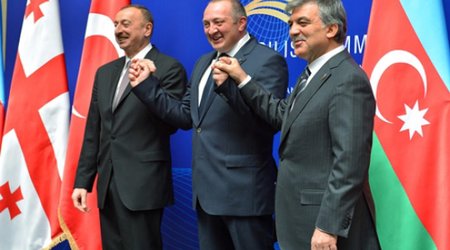 Azeri, Turkish, Georgian leaders praise ties
