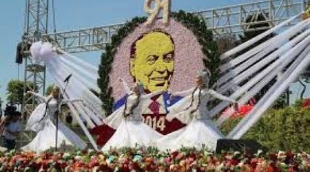 Preparations for the festival of flowers in full swing
