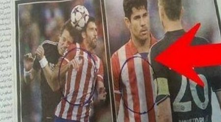 Atletico Madrid: Azerbaijan logo edited out of Iran paper