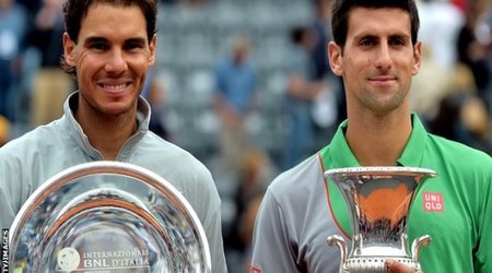 Novak Djokovic beats Rafael Nadal
