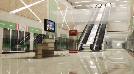Beşmərtəbəli metrodan REPORTAJ+FOTOLAR