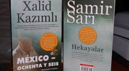 Xalid Kazımlının yeni kitabı çıxdı