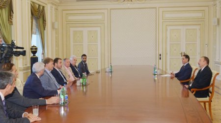 Aliyev receives UK–Azerbaijan parliamentary friendship group