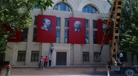 Heydər Əliyevə görə AMEA-da Stalinin şəkli asıldı