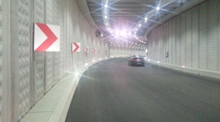 Ziya Bünyadov prospektindəki tunel müvəqqəti açılıb - FOTOLAR