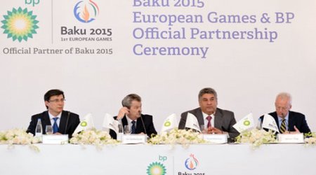 BP стала генеральным спонсором первых Европейских игр в Баку - ФОТО