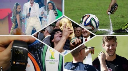 World Cup 2014: GLT, vanishing spray, Caxirola & Brazucas