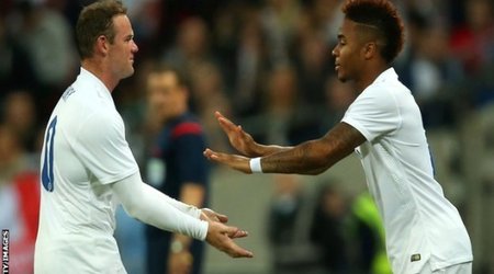 Raheem Sterling happy for Wayne Rooney switch