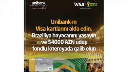 Уникальное предложение Unibank по картам VISA