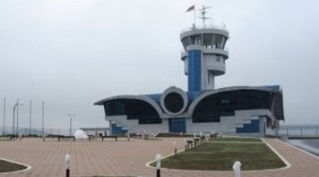 Ermənilər Xocalı aeroportundan uçuşlar həyata keçirir - VİDEO
