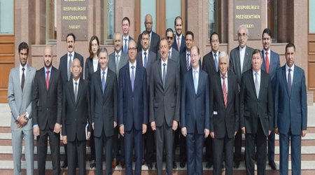 UAE envoy attends Azeri president's meeting on Ramadan