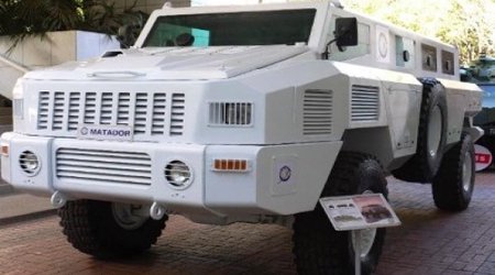 Paramount handing over armoured vehicles to Azerbaijan