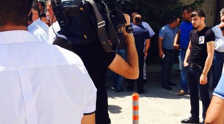 Əsir götürülən kəlbəcərlilərin ailəsi aksiya keçirir - FOTOLAR