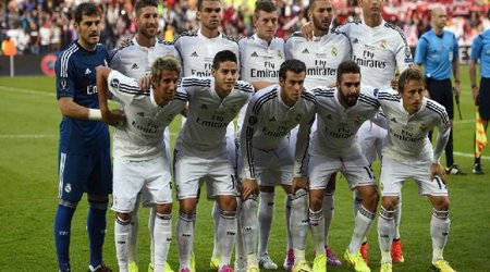 Real Madrid name most expensive starting XI in football history