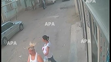 Azərbaycanda körpəni oğurlayan qadının görüntüləri yayılıb - FOTOLAR+VİDEO