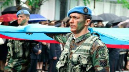 Azerbaijani soldier has his legs amputated