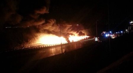 Bakıdakı partlayışdan növbəti VİDEO