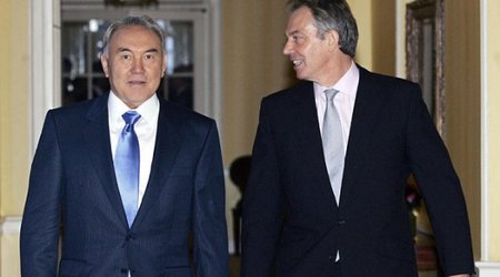 Blair gives Nazarbayev tips on how to defend a massacre