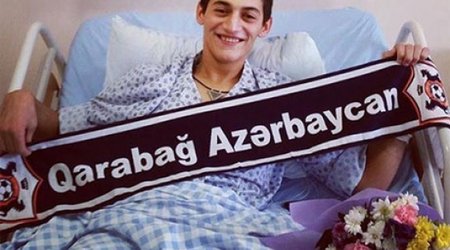 Yaralı əsgərimizdən "Qarabağ"a möhtəşəm dəstək