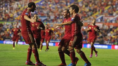 İspaniya özünə gəldi: 5-1 - VİDEO