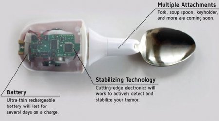 Google buys firm behind spoon for Parkinson's patients