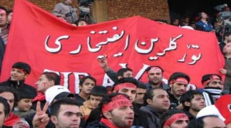 Təbriz stadionuna milli simvollar gətirmək yasaqlandı