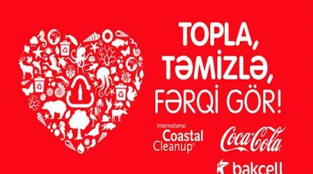 Coca-Cola and Bakcell will hold international environmental campaign in Baku to clean up Caspian coast