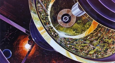 Humans could live in 'space cities' that orbit Earth - and beyond - by 2100 - PHOTO