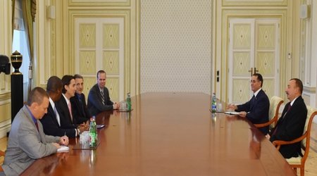Aliyev meets US energy envoy in Baku