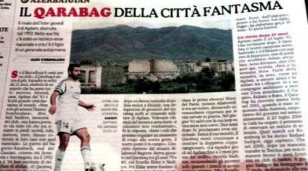 “La Gazzetta dello Sport”: “Qarabağ” - ruhlar şəhərinin komandası
