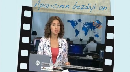 Azərbaycan TV-lərindən maraqlı anlar - VİDEO
