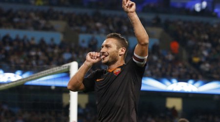 Тотти установил рекорд Лиги чемпионов