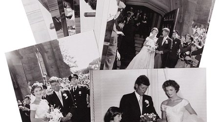 Never-before-seen wedding photos of John F. Kennedy and Jackie - PHOTO