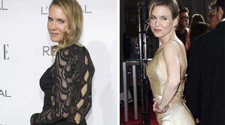 Renee Zellweger: my face looks different because I'm at peace